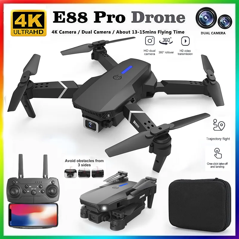 Drone Photogrammetry - طائرة بدون طيار E88 احترافية جديدة