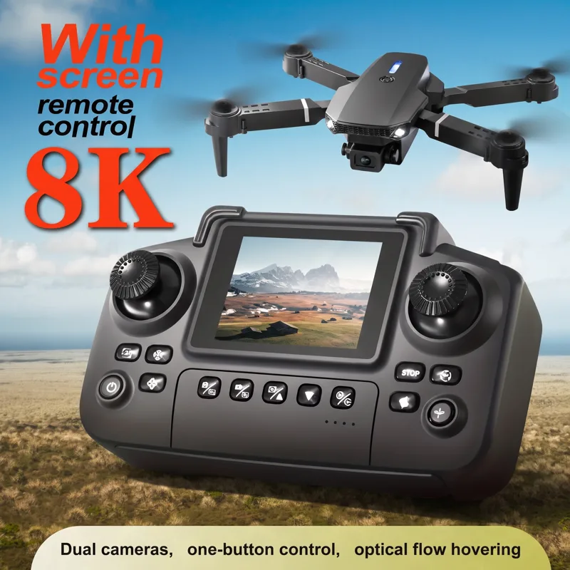 Drone Aerial Photography - طائرة بدون طيار E88PRO MAX القابلة