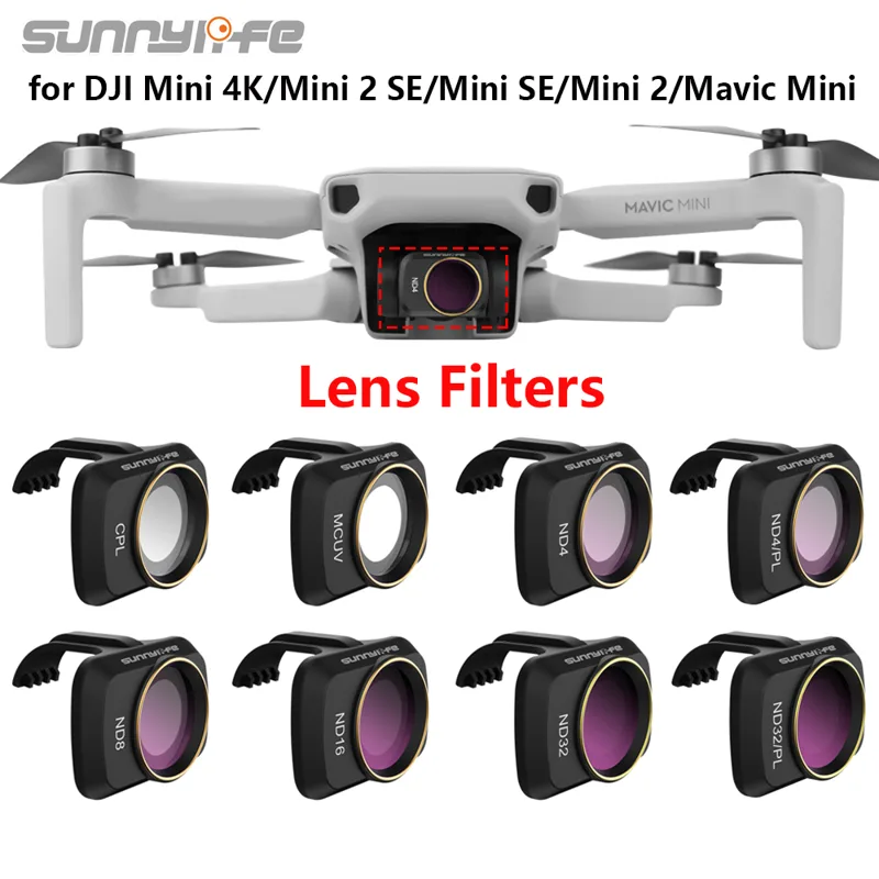 Drone Ndvi - Sunnylife ND عدسة تصفية ل DJI