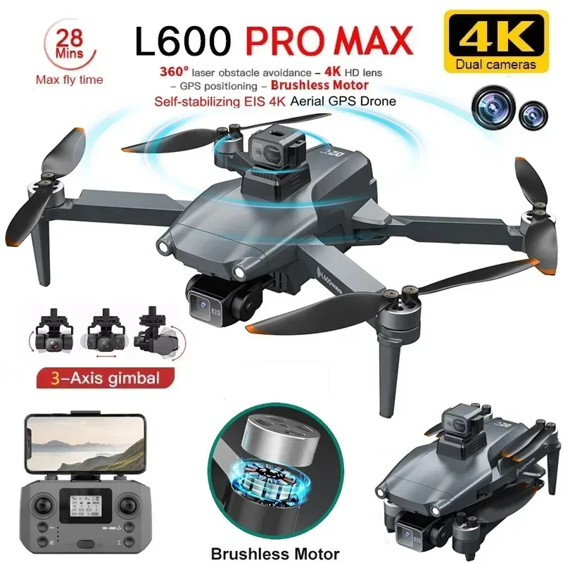 Drone Photogrammetry - L600 PRO MAX GPS الطائرة بدون