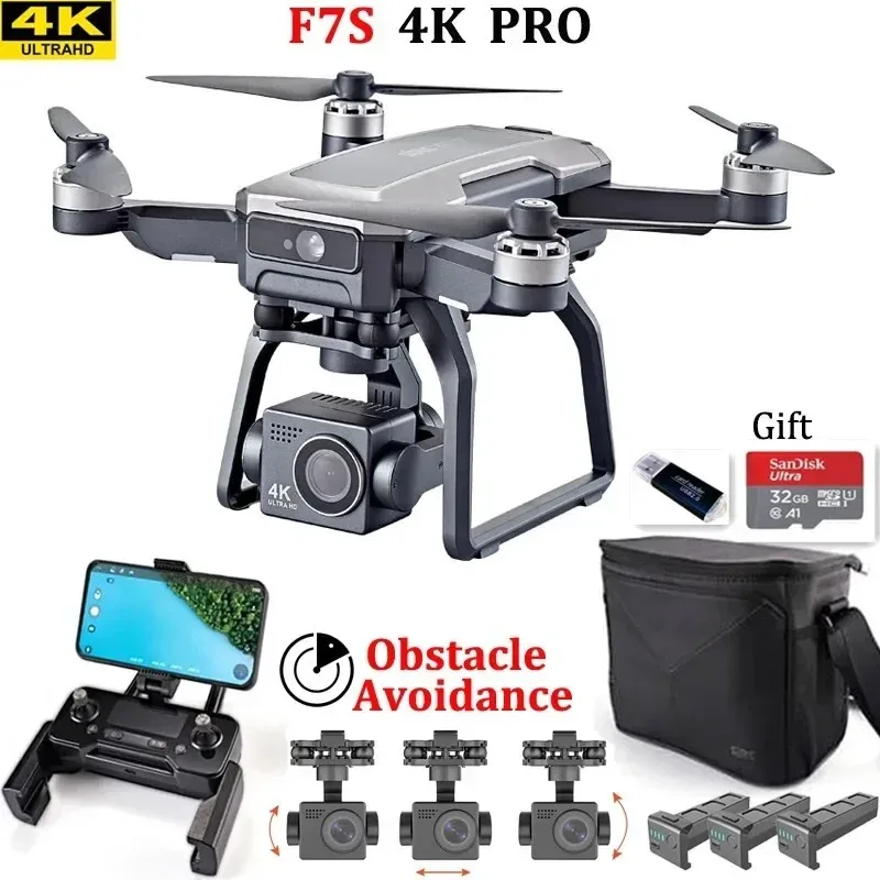 Drone Mapping - طائرة بدون طيار SJRC F7s 4K