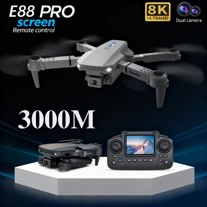 Drone Video Production - 2026 جديد الأصلي E88 الهواء مع
