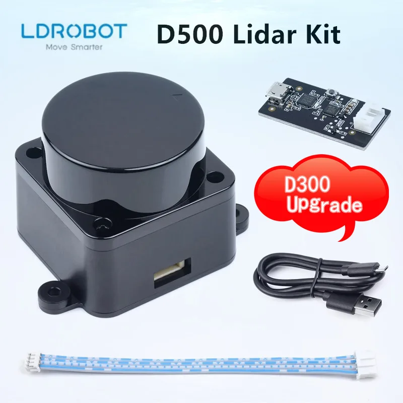 Drone Lidar - مجموعة أدوات ليدار LDROBOT D500، ماسح