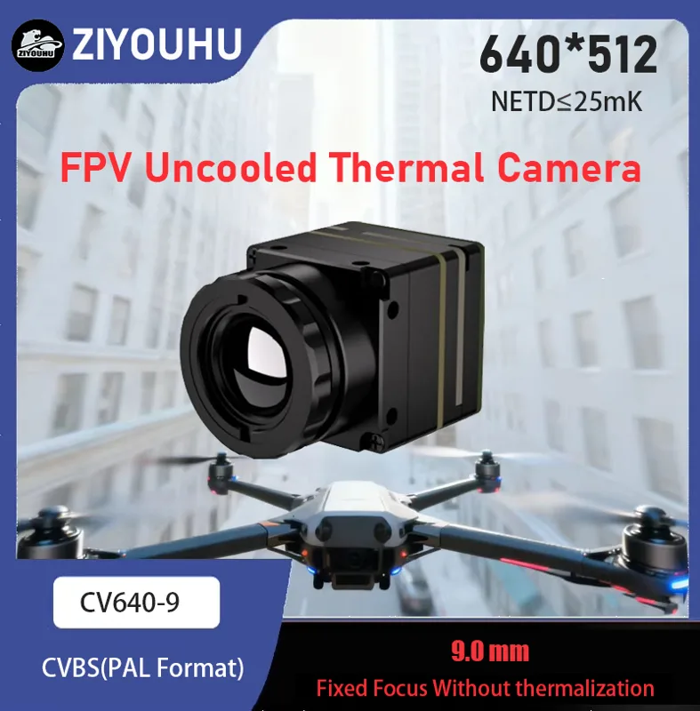 Drone Thermal Imaging - وحدة كاميرا حرارية جديدة من ZIYOUHU