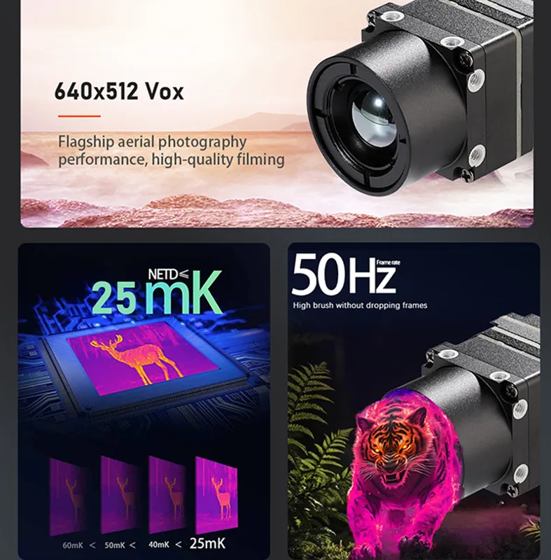 Drone Thermal Imaging - وحدة كاميرا حرارية جديدة للطائرات بدون