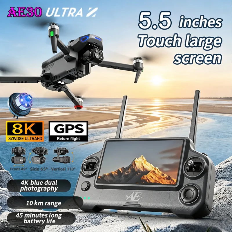 Drone Multispectral - طائرة بدون طيار AE30 Ultra GPS