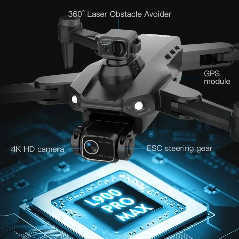 L900 Pro MAX GPS Drone 4K Prof - مراجعة Drone Photogrammetry وسعره