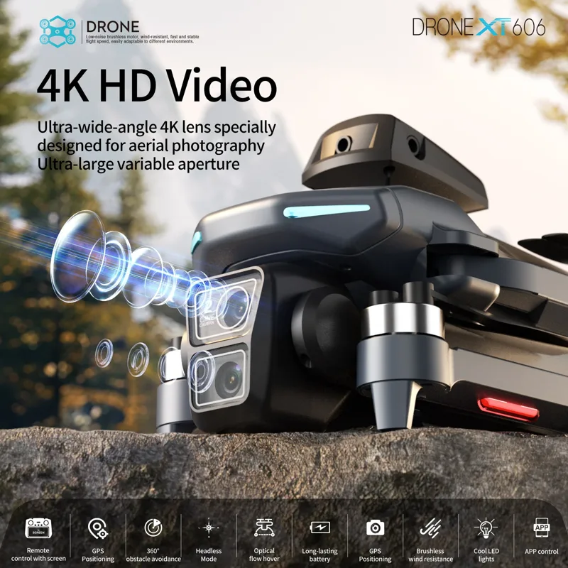 طائرة لينوفو XT606 بدون طيار ا - مراجعة Drone Photogrammetry وسعره