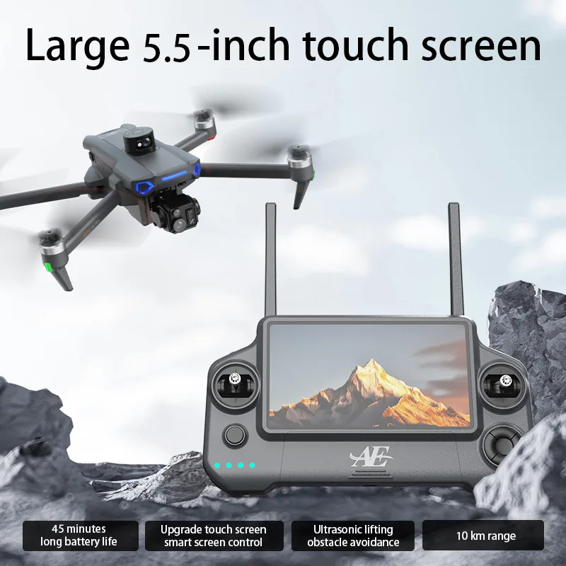 طائرة بدون طيار AE30 GPS RC مو - مراجعة Drone Multispectral وسعره