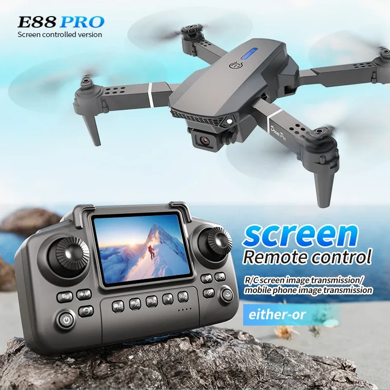 طائرة بدون طيار احترافية E88 P - مراجعة Drone Photogrammetry وسعره