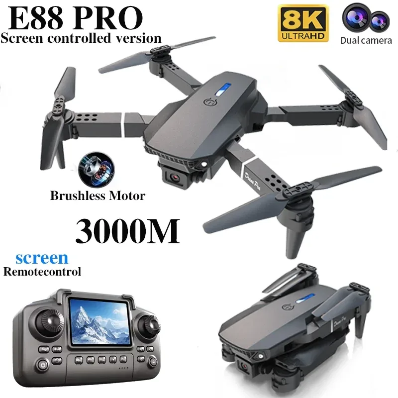 طائرة بدون طيار احترافية E88 P - مراجعة Drone Photogrammetry وسعره