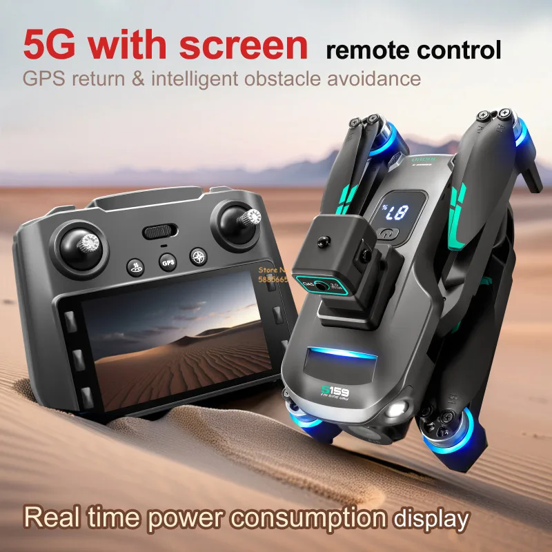 8K كاميرا مزدوجة 5G WIFI FPV ا - مراجعة Drone Mapping وسعره