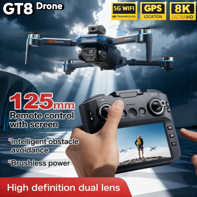 طائرة بدون طيار GT8 أصلية بكام - مراجعة Drone Multispectral وسعره