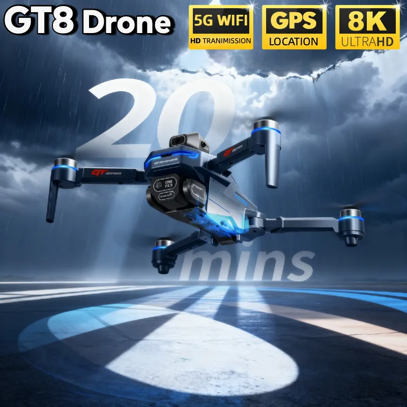 طائرة بدون طيار GT8 أصلية بكام - مراجعة Drone Multispectral وسعره