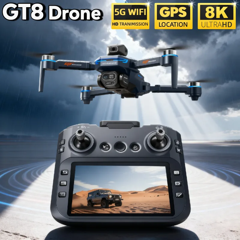 طائرة بدون طيار GT8 أصلية بكام - مراجعة Drone Multispectral وسعره