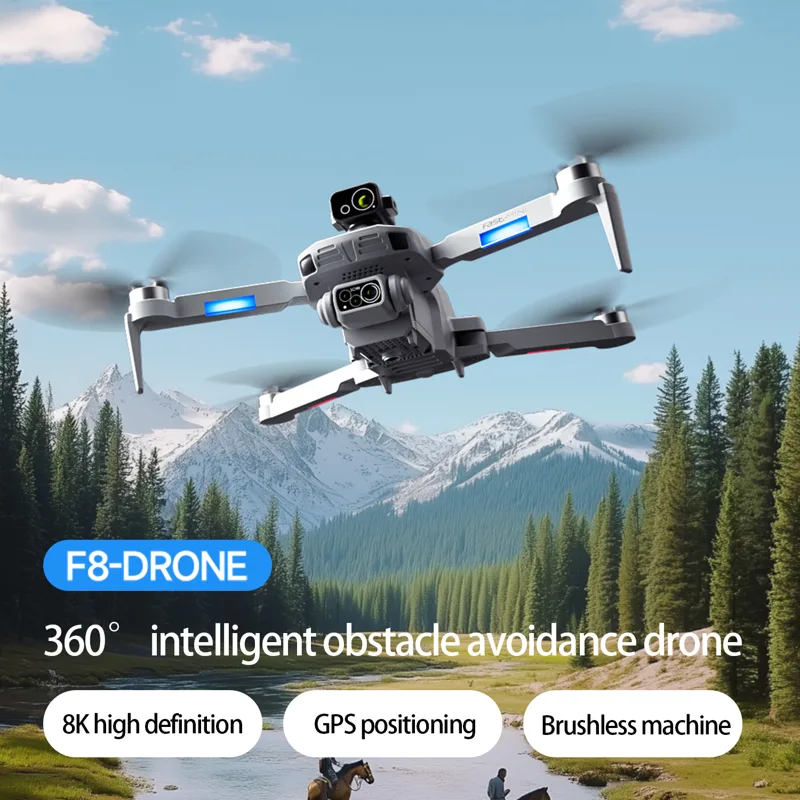 F8 MAX GPS الطائرة بدون طيار ا - مراجعة Drone Photogrammetry وسعره
