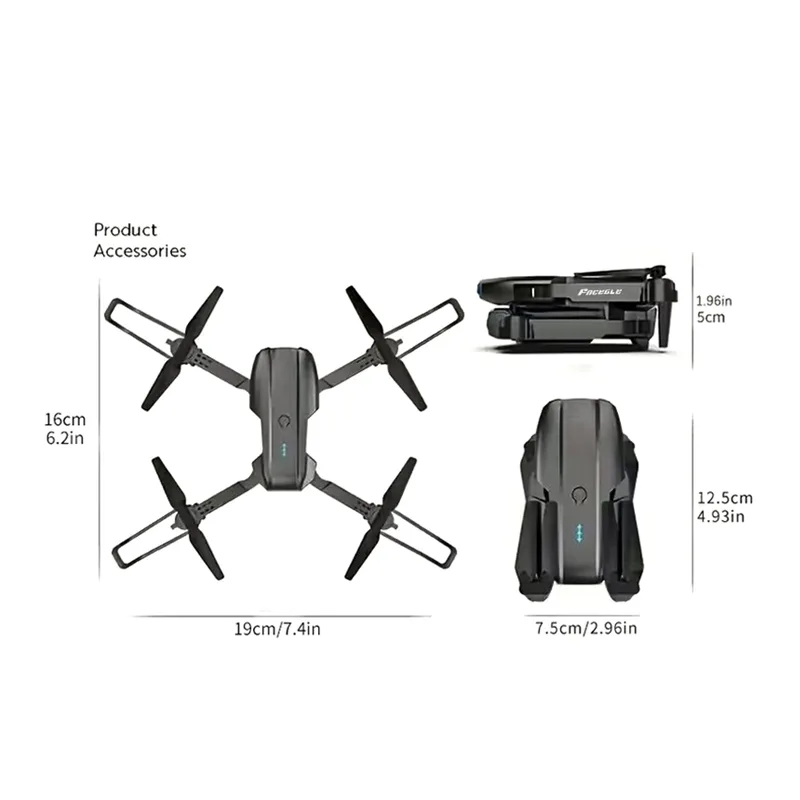 طائرة بدون طيار FACEGLE UAV E9 - مراجعة Drone Video Production وسعره