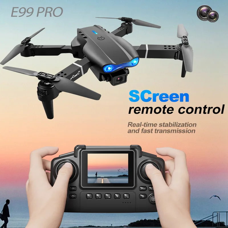 طائرة بدون طيار مزودة بعدستين  - مراجعة Drone Aerial Photography وسعره