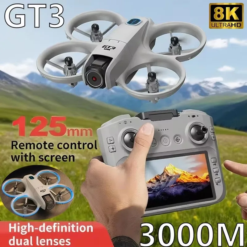 طائرة درون صغيرة جديدة GT3 لعا - مراجعة Drone Video Production وسعره