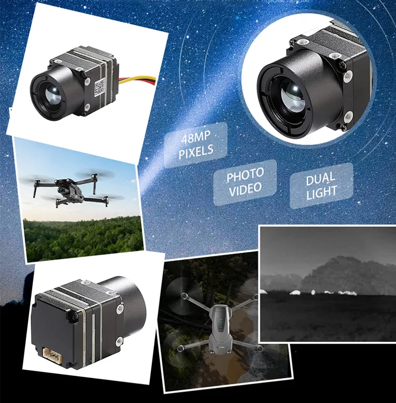 وحدة كاميرا حرارية جديدة للطائ - مراجعة Drone Thermal Imaging وسعره